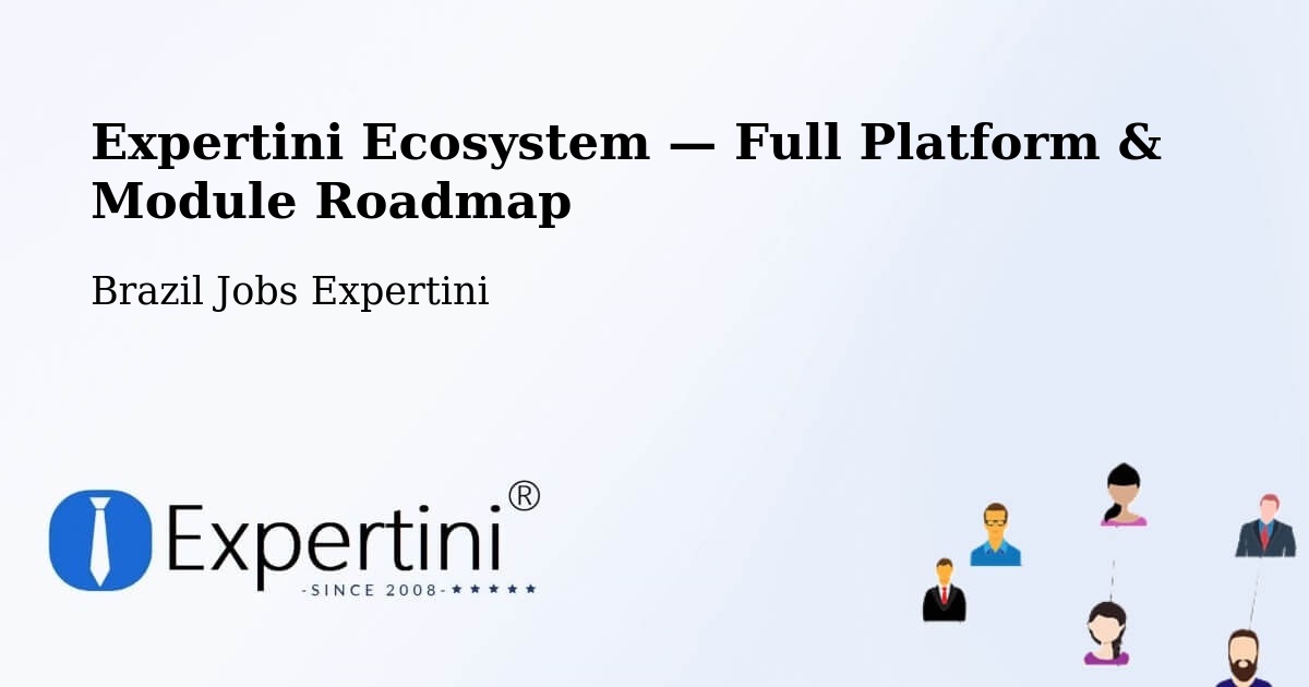 Expertini Ecosystem — Full Platform & Module Roadmap – Fátima